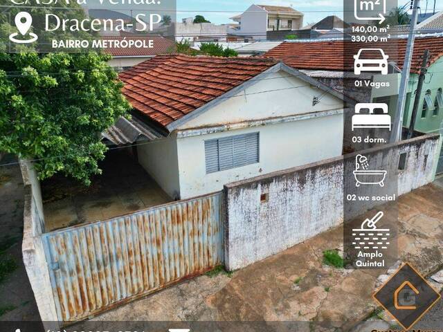 #22 - Casa para Venda em Dracena - SP - 2