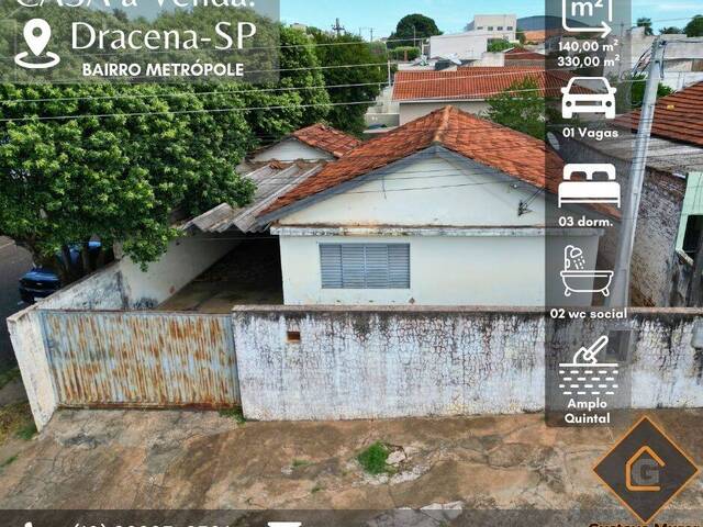 #22 - Casa para Venda em Dracena - SP